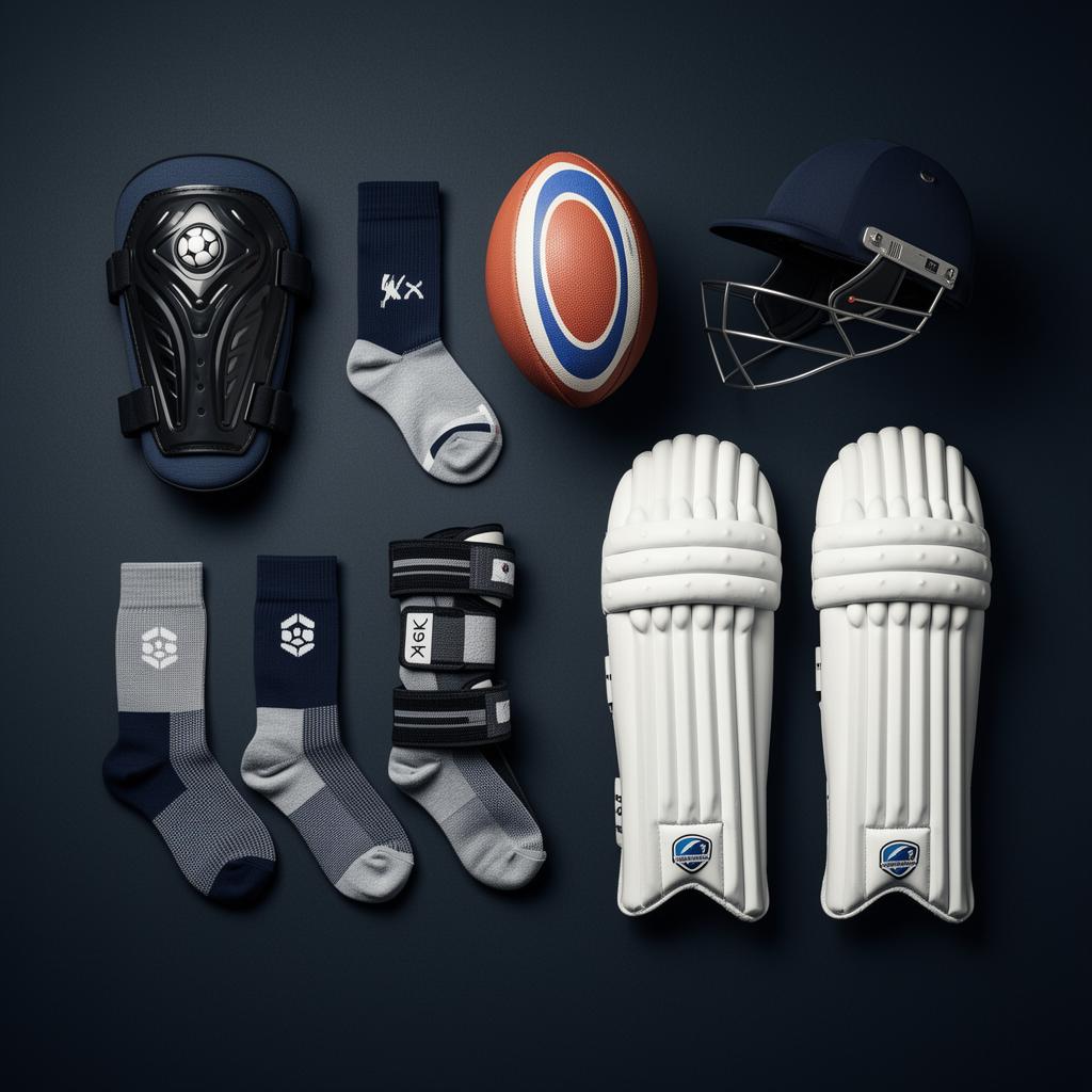 Branded team sports gear